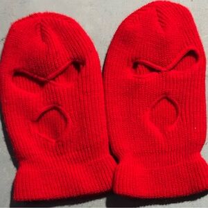 Unlisted Bold Red Kids Knit Hat